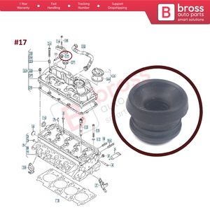 BSP1081 Cylinder Head Tensioning <b>Plate</b> Seal Washer <b>Ring</b> O <b>Ring</b> 03L103487 for - Product Image 5