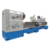 Tour CNC horizontal à lit plat en métal de haute précision et robuste, à broche unique GSK, modèle CW6283C, prix de vente