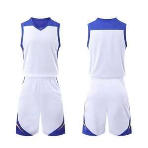 Ensemble d'uniformes de basketball pour hommes, design personnalisé, impression par sublimation de haute qualité, respirant, séchage rapide, mélange polyester/spandex - Product Image 6