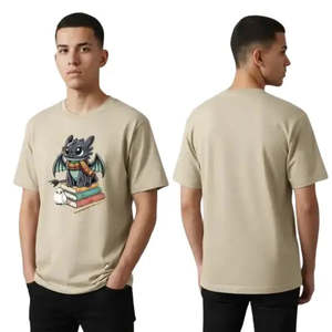 Camiseta Promocional Divertida de Anime de Dragones - Product Image 2