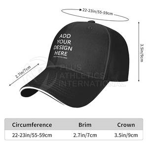 Sombreros bordados recién llegados sombreros bordados ligeros de diseño al por mayor sombreros bordados de nueva moda de Color sólido - Product Image 2