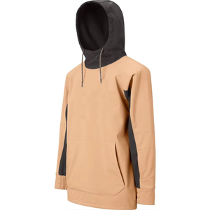 Veste de ski à capuche isolante pour femme, coupe athlétique, plusieurs poches, grande taille - Product Image 1