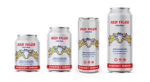 เครื่องดื่มให้พลังงานคาร์บอนาร์ตี้ต่ำ ตราเสือแดง 330 มล. จากเวียดนาม ขายส่ง รับผลิตแบบ OEM ODM แบรนด์ส่วนตัว คุณภาพสูง เครื่องดื่มอัดลม FMCG ในเวียดนาม - Product Image 6