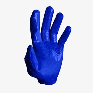 Gants de football de qualité supérieure avec poignée en silicone collante et dos respirant et sangle réglable pour le jour du jeu d'entraînement et l'utilisation en équipe - Product Image 2