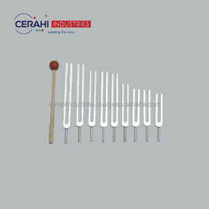 Las industrias más populares de Cerahi, juego de horquilla de afinación de Chakra de acero inoxidable de 9 piezas, manual sin ponderar, compatible con CE ISO - Product Image 4