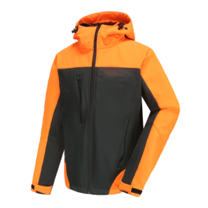 Veste pour homme en polaire polyester imperméable et chauffante, personnalisable avec logo, service OEM, streetwear d'hiver pour l'extérieur, respectueuse de l'environnement - Product Image 3