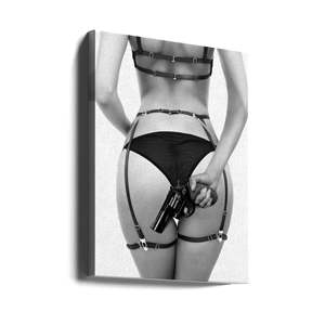 High-Rise Love's a Loaded Gun Thongs, Tanga Sexy Tipo Panty - Product Image 4
