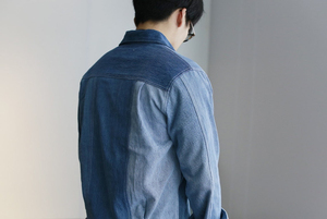 Chaqueta Vaquera de Moda para Hombre con Roturas, Estilo Urbano Informal, Juvenil, de Un Solo Pecho, con Bolsillos Combinados, Manga Larga, Corte Ajustado - Product Image 5