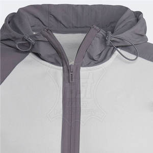 Sweat à capuche léger pour homme en coton 100% pur, personnalisable, fermeture éclair, OEM/ODM, taille adulte - Product Image 4