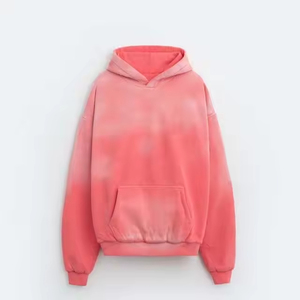 Sweats à capuche imprimés délavés à l'acide, vente en gros au Pakistan, personnalisés, hiver, 100% coton, lourd, surdimensionné, respirant - Product Image 2