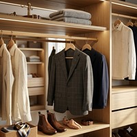 Cintres en bois de lotus de qualité supérieure, robustes, à épaules larges, avec barre antidérapante, pour présentation en boutique et hôtel