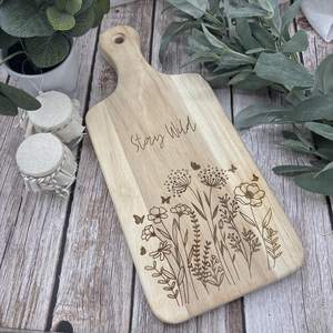 Planche à découper et plateau de service en bois - Durable, lavable au lave-vaisselle - Product Image 5