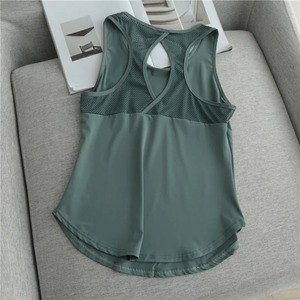 Tops de Yoga para mujer, camisetas deportivas de entrenamiento de gimnasio, camisetas de Yoga de secado rápido, Camiseta deportiva informal de manga corta para correr al aire libre - Product Image 4