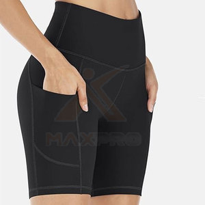 Shorts Deportivos Transpirables y Ligeros para Mujer, Spandex/Poliéster, Cintura Elástica, Producto Popular, Superventas - Product Image 3