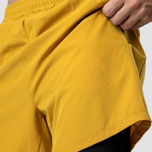 <b>Men's</b> 100% Cotton Summer Sports <b>Shorts</b> Casual <b>Slim</b> <b>Fit</b> Cargo Design Elastic Waist Closure Customizable for Sports Walking Solid - Product Image 4