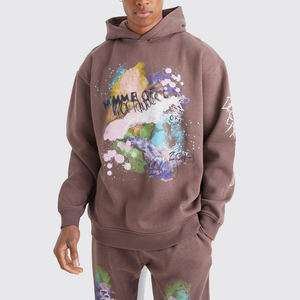 Sudadera con capucha, pantalones de chándal, conjuntos de Jogger, pantalones cargo, chándales de peso pesado 2025 Sudadera con capucha y conjuntos de Jogger chándal de lana de algodón para hombres - Product Image 6