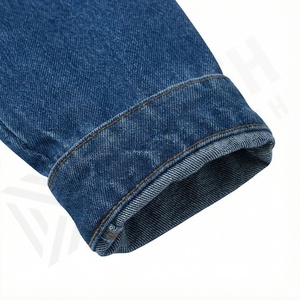 แจ็คเก็ตยีนส์คลาสสิกขายส่งสำหรับผู้หญิง แขนยาว สีพื้น แฟชั่นทันสมัย สไตล์ลำลอง เสื้อคลุม สามารถสั่งทำสีได้ - Product Image 6