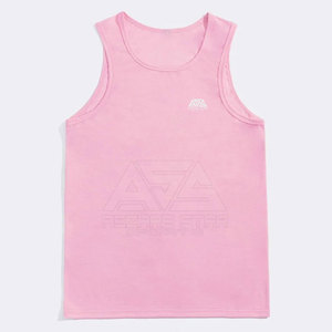 เสื้อกล้ามแห้งเร็วระบายอากาศได้ดีสีทึบมาใหม่ - Product Image 1