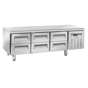 Tavolo Refrigerato GN 1/1 con 6 Cassetti - Product Image 1
