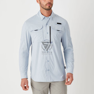 Chemises de pêche respirantes à séchage rapide UPF50 pour hommes et femmes, design logo, sweat à capuche de pêche, maillot de pêche à manches longues, masque personnalisé - Product Image 1