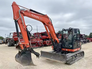 Utilisé pour la mini-pelle KX080-4 Kubota Poids de fonctionnement de 6 tonnes Roulement de moteur de clé de pelle sur chenilles hydraulique en bon état - Product Image 6