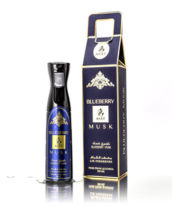 น้ำหอมปรับอากาศบลูเบอร์รี่มัสค์320มล. โดย Ayat น้ำหอมอาหรับน้ำหอมห้องแอร์สเปรย์น้ำหอมจากแอลกอฮอล์ - Product Image 1