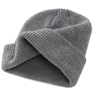 Sombrero de invierno de moda al por mayor gorro acanalado de acrílico suave con bordado personalizado gorro unisex para clima frío - Product Image 6