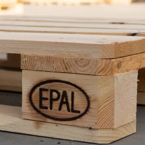 Palet de madera Euro Epal de 4 vías, palets industriales en venta - Product Image 4