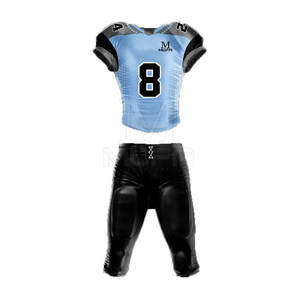 Uniforme de fútbol americano XL personalizado unisex, poliéster de alta calidad, transpirable, estilo único, camisetas para adultos, ropa deportiva estampada - Product Image 1