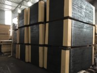 Contrachapado Fenólico de 18 mm, Color Marrón Negro, Recubierto con Película, para Construcción