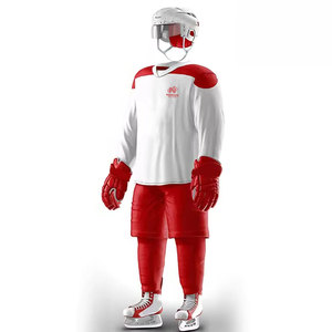 Uniforme de hockey sur glace d'entraînement professionnel de haute qualité vêtements pour hommes uniforme de hockey sur glace à bas quantité minimale de commande - Product Image 3