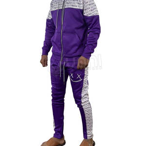 ชุดวอร์มผ้าโพลีเอสเตอร์สำหรับผู้ชายชุดวอร์มมีซิปสำหรับใส่วิ่งจ๊อกกิ้งไซส์ใหญ่พิเศษเป็นมิตรต่อสิ่งแวดล้อม - Product Image 6