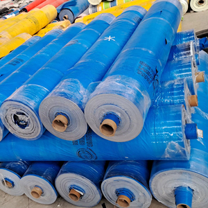 Le tissu lourd de polyéthylène Rolls 90gsm-250gsm imperméabilisent la couleur bleue - Product Image 1