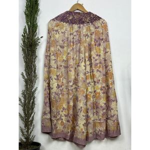 Vintage Soie Recycle Sari Boho <b>Pyjama</b> Cordon Style with Wide Legs Comfortable Nightwear and Beach Clothing - Product Image 1