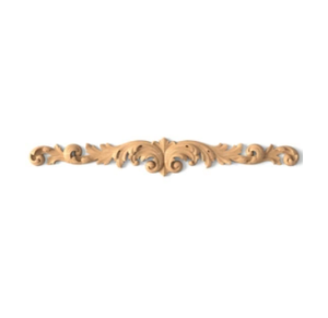 Solid Wood <b>Furniture</b> Legs with Floral Carving Onlays Wood Applique for <b>Kitchen</b> Cabinets & Home Decor - Product Image 4