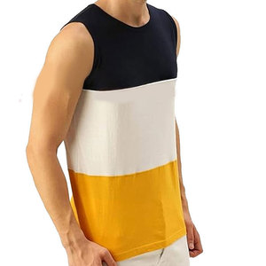 Débardeur Homme Premium Qualité Supérieure Dernière Tendance Col Rond Sans Manches Respirant Léger Polyester/Coton Anti-UV - Product Image 3