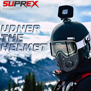 Masque de ski SUPREX ENTERPRISES, balaclava en spandex anti-UV, fermeture magnétique, taille unique pour hommes, cyclisme en plein air, toutes saisons, personnalisable - Product Image 4