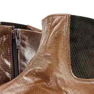 ถุงเท้าหนังคุณภาพสูงสำหรับผู้ชาย กันลื่น แบบมีซิป ข้อสูง สำหรับฤดูหนาว ให้ความอบอุ่น สวมใส่สบาย ทนทาน - Product Image 6