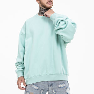 Sweat-shirt surdimensionné pour homme, vêtements de sport de plein air printemps 2025, vente en gros, sweat-shirt en coton biologique personnalisé - Product Image 5