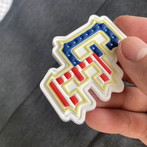 Parches de PVC para ropa con logotipo de MOQ bajo personalizados al por mayor, parches de goma con logotipo de Velcro - Product Image 3