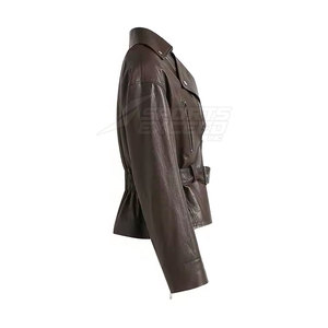 Low Moq Chaquetas de cuero para mujer Oem Service Chaquetas de cuero para mujer Último diseño Chaquetas de cuero para mujer - Product Image 4