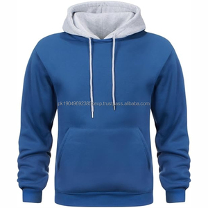 Fournisseur direct d'usine, sweat-shirt surdimensionné de haute qualité pour hommes en grande taille, sweat-shirts brodés d'hiver fabriqués au Pakistan, vente en gros - Product Image 1