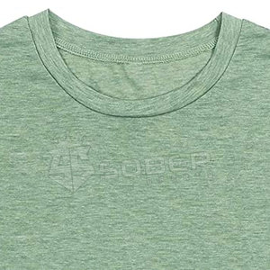 Cómoda Camiseta de manga corta para mujer hecha a mano con tela ligera ideal para atuendos casuales o ropa relajada para el hogar - Product Image 3