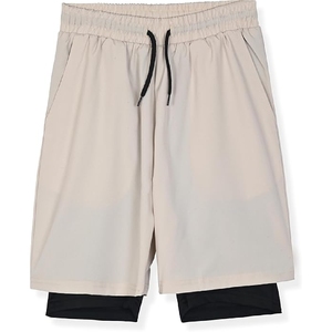 Nuevos pantalones cortos de fitness de nuevo estilo de Venta caliente 2025 para hombres con bolsillos de alta calidad, pantalones cortos de fitness transpirables y de secado rápido - Product Image 1