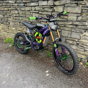 2025 High Quality Brown for Ultra Bee 74V 60Ah Electric Dirt Bike 18000W OEM DIY Forged Aluminium Alloy <b>Frame</b> <b>Ebike</b> - Product Image 1