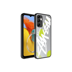Coque de téléphone portable en silicone brillant à motif miroir pour Samsung Galaxy M14 A53 A14 Plus XR, protection de l'appareil photo, placage - Product Image 1