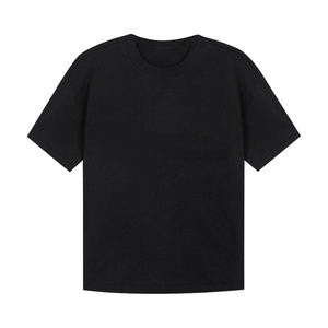 เสื้อยืดคอกลมแขนสั้นผู้ชายแบบสั่งทำ OEM ผ้าฝ้าย 100% คุณภาพสูง ทออย่างดี ทรงโอเวอร์ไซส์ ไหล่ตก สไตล์จีน - Product Image 5
