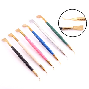 Outil de séparation de levage de cils, extension de cils en acier inoxydable, pince à épiler à pointe pointue avec logo personnalisé - Product Image 3