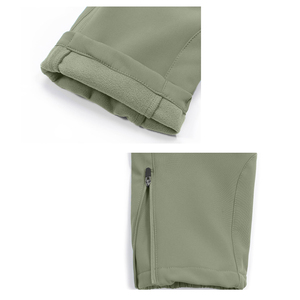 Pantalones Softshell para mujer con forro polar, resistentes al agua, gran oferta, cómodos pantalones Softshell de alta calidad para mujer - Product Image 4