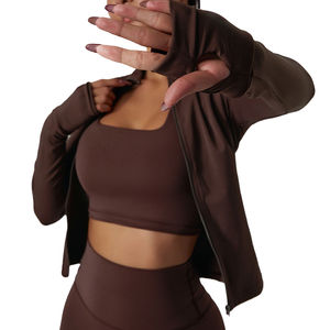 Ropa Deportiva para Mujer, Conjuntos de Yoga de Tallas Grandes, Sujetador Deportivo, Leggings, Conjuntos de Fitness para Gimnasio - Product Image 4